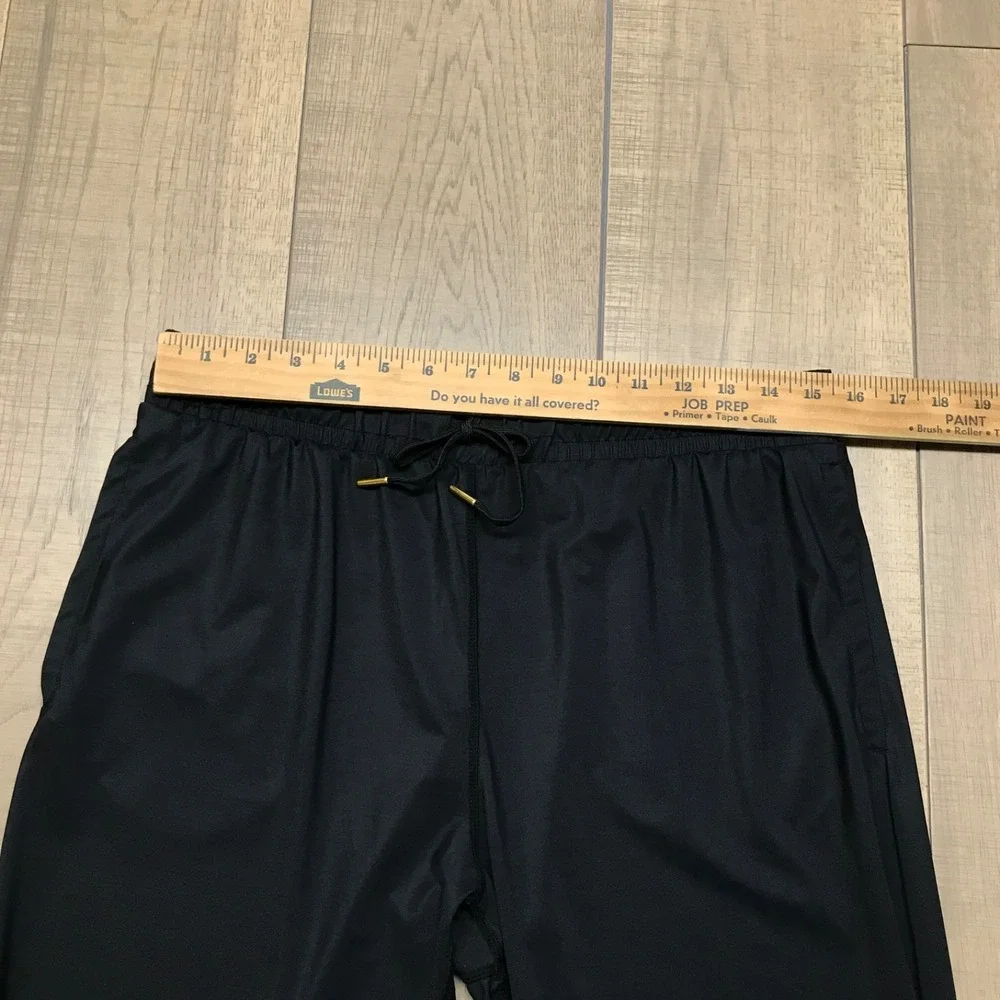 Zyia Active Everywhere Joggers Pants Womens Size L Black Ankle Zipper Travel Gym - Picture 9 of 11